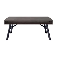 CorLiving Auston Wood Grain Finish Coffee Table