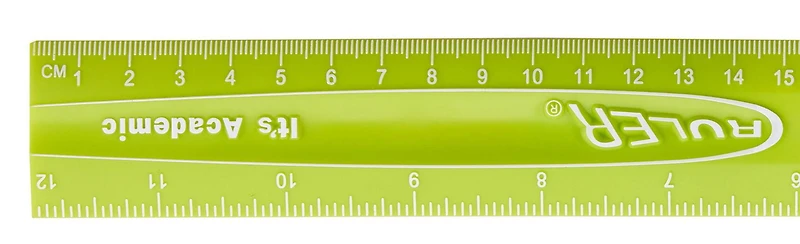 It's Academic Règle Flexi, Vert