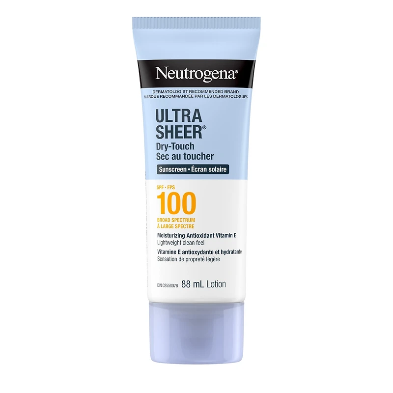 Neutrogena Ultra Sheer Face & Body Lotion SPF100 88ml