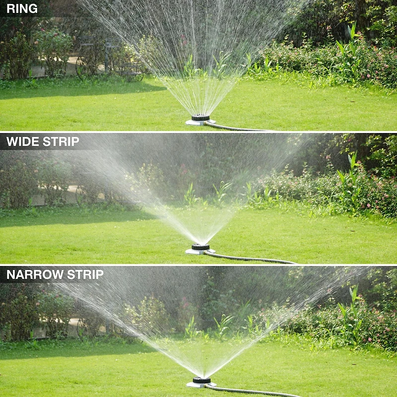 Metal 9-Pattern Turret Sprinkler