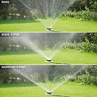 Metal 9-Pattern Turret Sprinkler