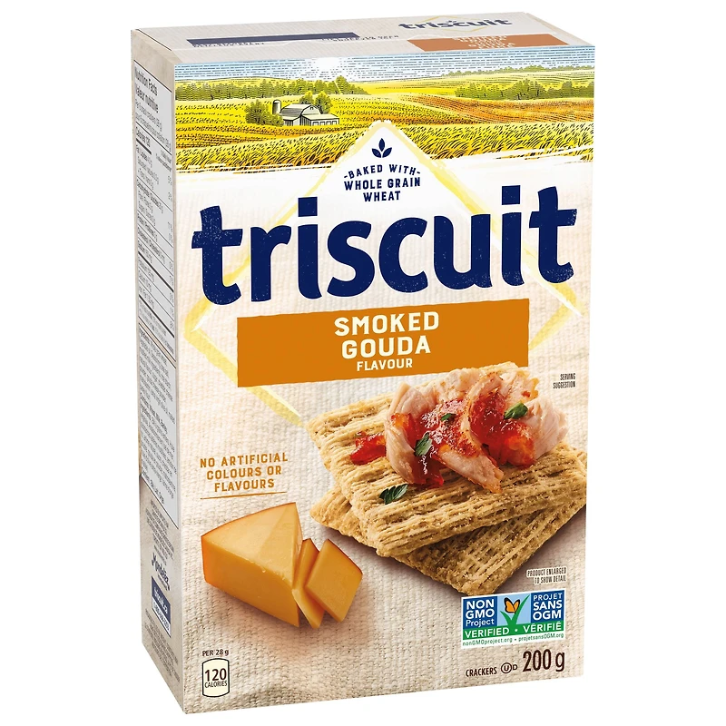 Triscuit Smoked Gouda Snacking Crackers, 200 g