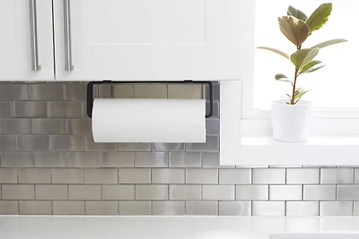 Squire Multi-Use Paper Towel Holder Black