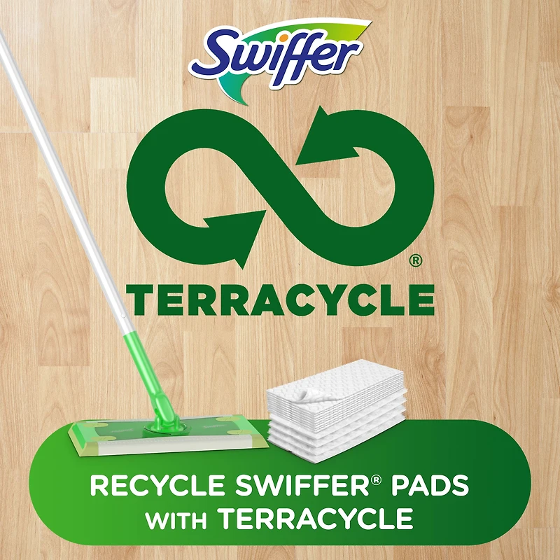 Recharges de linges secs multi-surfaces ultra résistants pour balai Swiffer pour balayer et nettoyer les planchers, parfum Frais Unstopables, 20unités 20CT