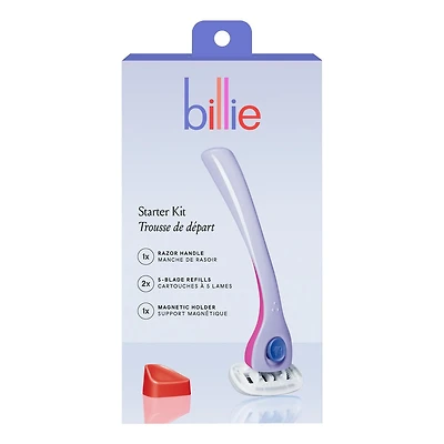 Billie Women’s Razor Starter Kit - Lilac Pop, Starter Kit