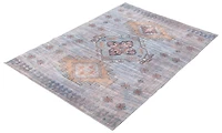 ECARPET Oriental, Persian Style Area Rug, Eco Friendly, Machine Washable