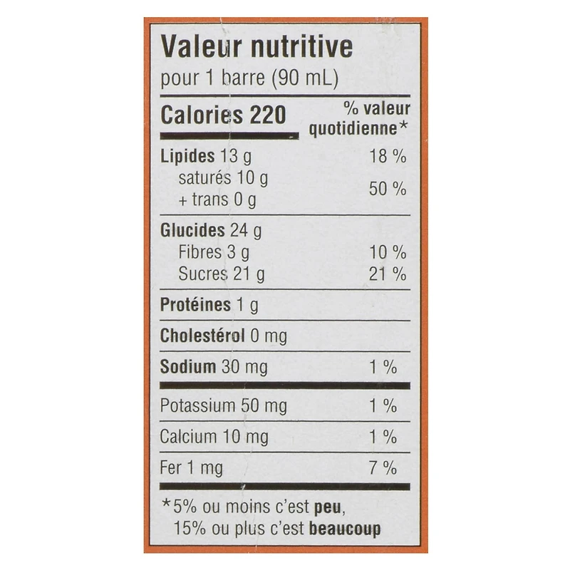 Snö Plant Based Triple Caramel Bars, 3x90 mL Dairy Free Frozen Dessert