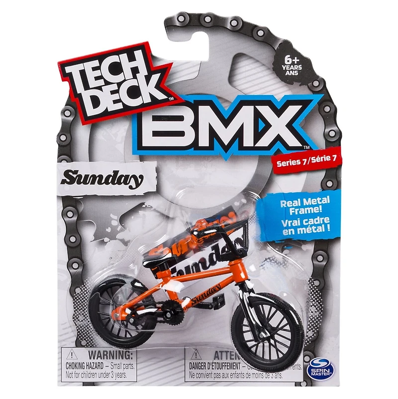 Tech Deck - Bmx Finger Bike – Sunday – Red/Black – Series 7
