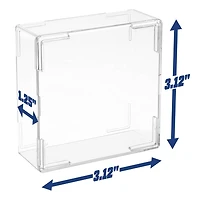 Hockey Puck Display Case - Clear - Preserve and Protect your Autographed or Collectable Hockey Pucks, Reusable