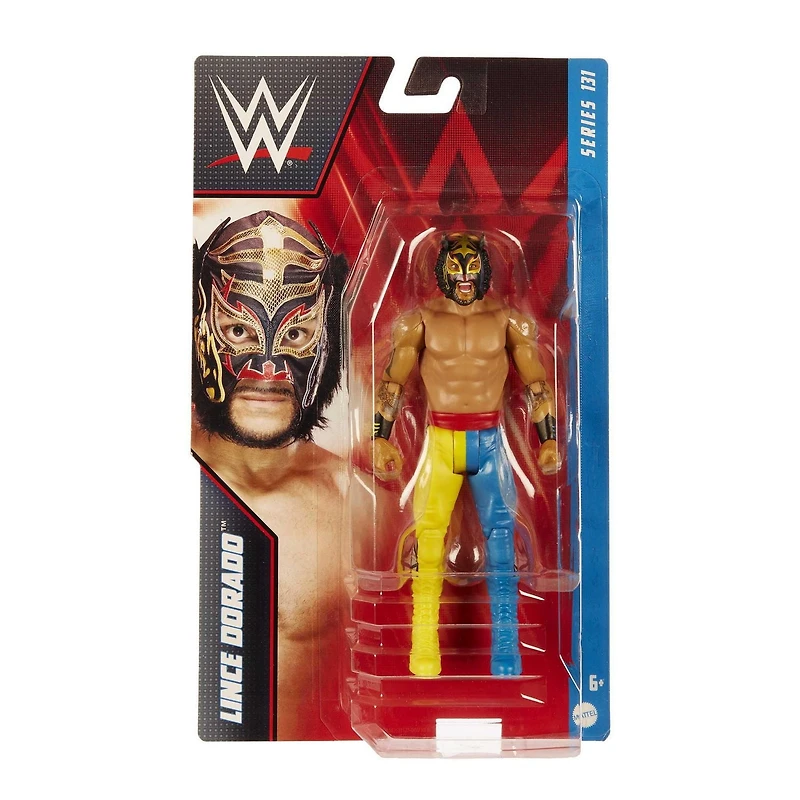 WWE Lince Dorado Action Figure, 6-inch Collectible for Ages 6 Years Old & Up