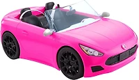 Barbie-Cabriolet Rose 2 Places avec Roues qui Tournent