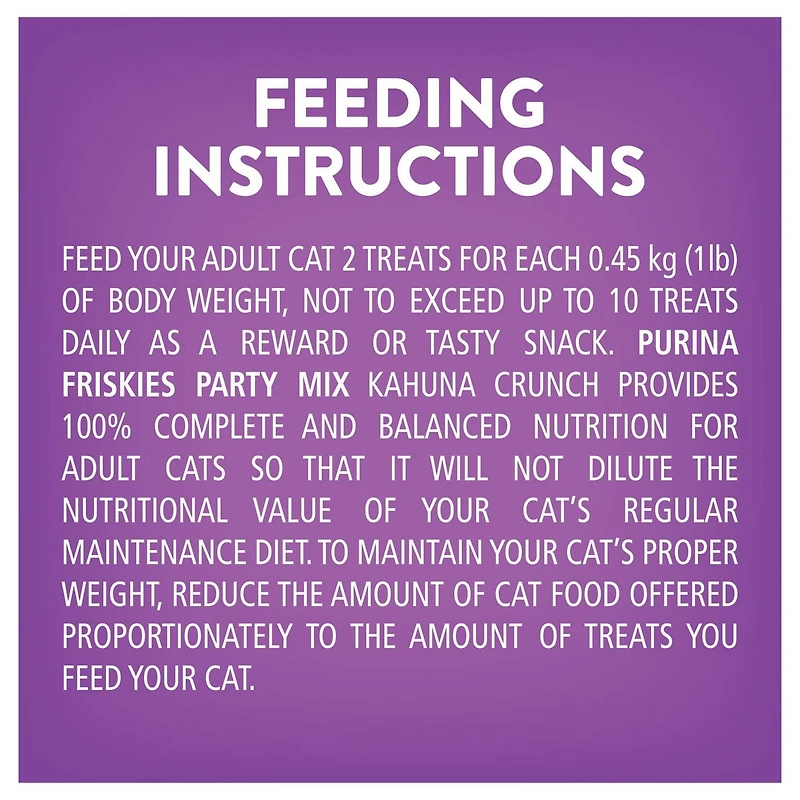 Friskies Party Mix Kahuna Crunch, Cat Treats 170g, 170 g