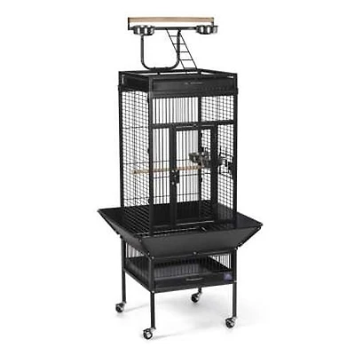 Prevue Select Wrought Iron Bird Cage, Black
