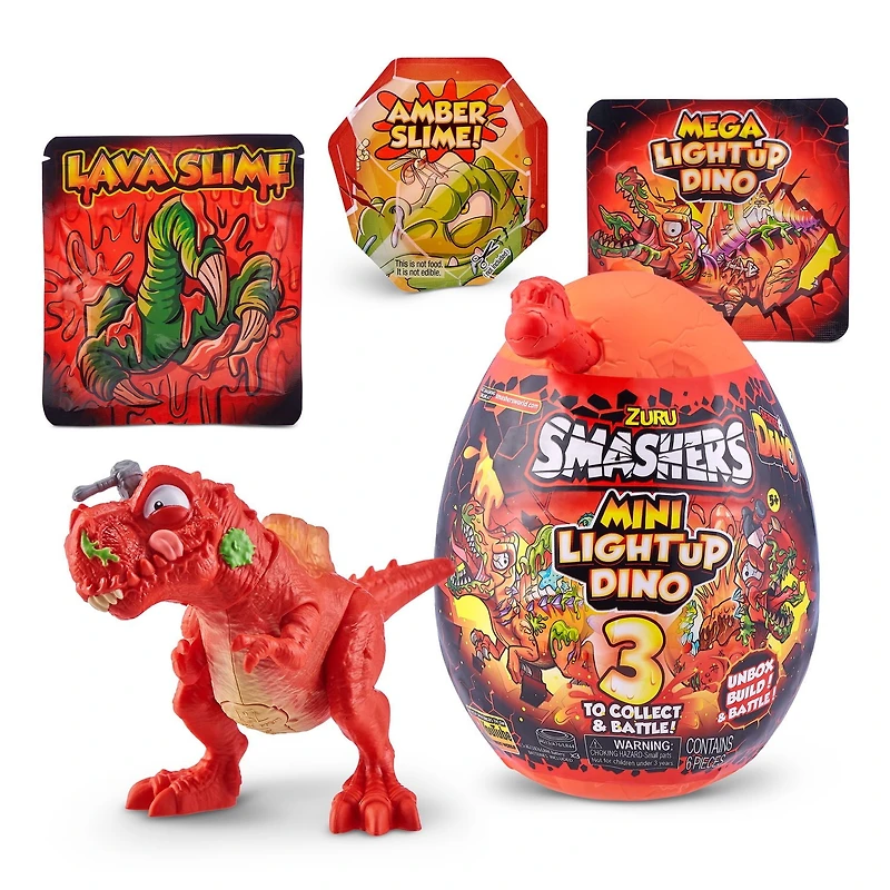 Smashers Mini Light Up Surprise Egg