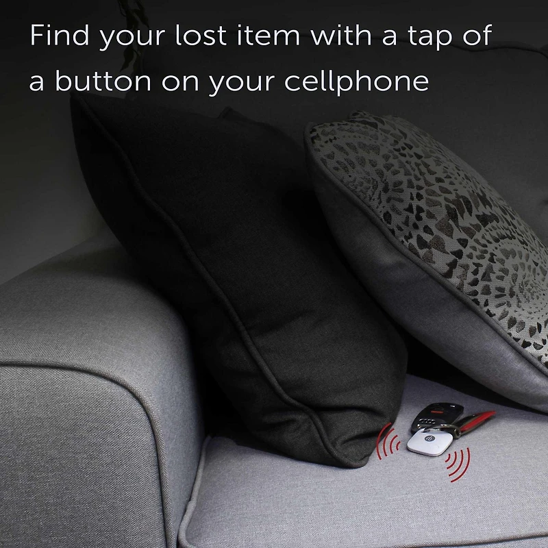 Aluratek Track Tag Tracker with Apple Find My (IOS Only)-5 Pack