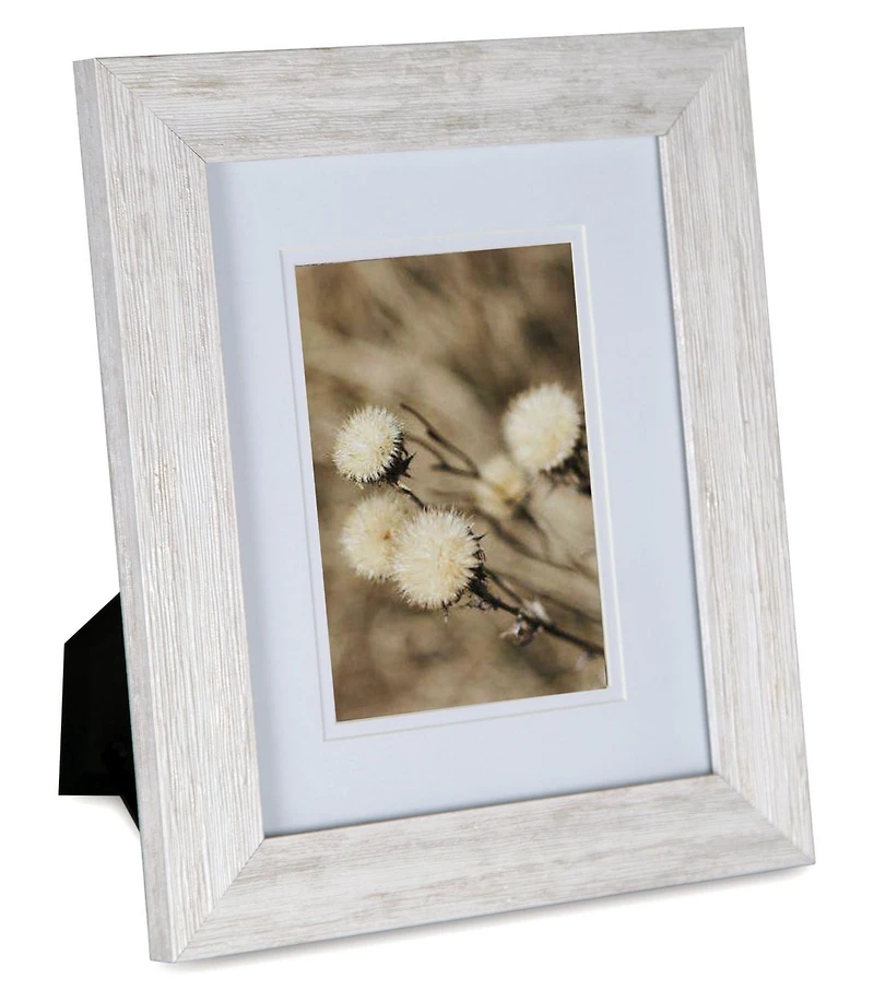 Hometrends Plaxis 5x7in Photo Frame, Pink Pearl finish, Decorative Tabletop and Wall Picture Frame, 5in x 7in