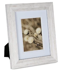 Hometrends Plaxis 5x7in Photo Frame, Pink Pearl finish, Decorative Tabletop and Wall Picture Frame, 5in x 7in