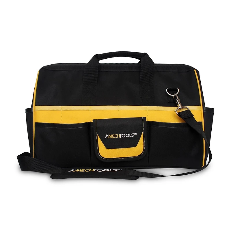MECHTOOLS 18" CONTRACTOR'S TOOL BAG (32 pockets)