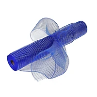 Ruban Mesh (Bleu Avec Des Rayures D'Argent) (21" X10Y) - Set of 2
