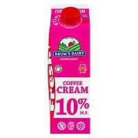 Brum's 10% M.F Coffee Cream