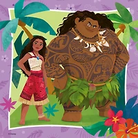 Ravensburger Disney Moana 2 Off to new Adventures 3x49-Piece Jigsaw Puzzle