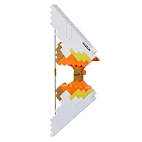 Nerf Minecraft Sabrewing Motorized Bow, Blasts Darts, Includes 8 Nerf Elite Darts, 8-Dart Clip, Design Inspired by Minecraft Bow in the Game