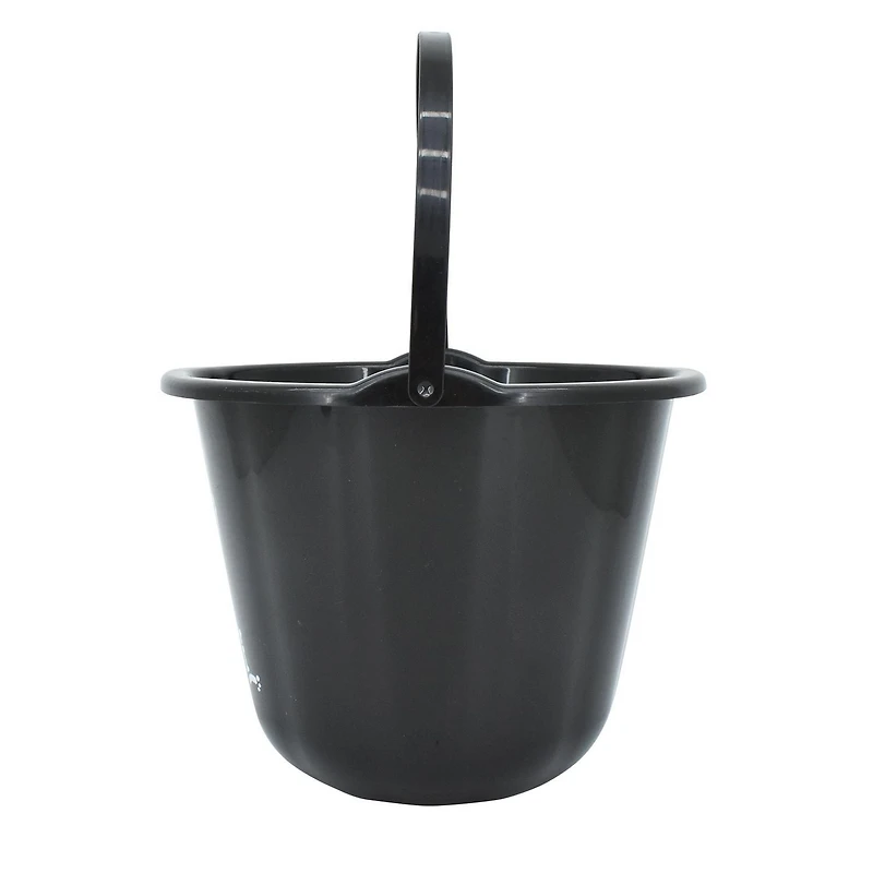 Seau à friandises noir d'Halloween