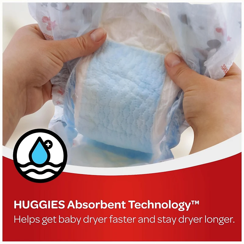 Couches HUGGIES Snug & Dry, Emballage Giga