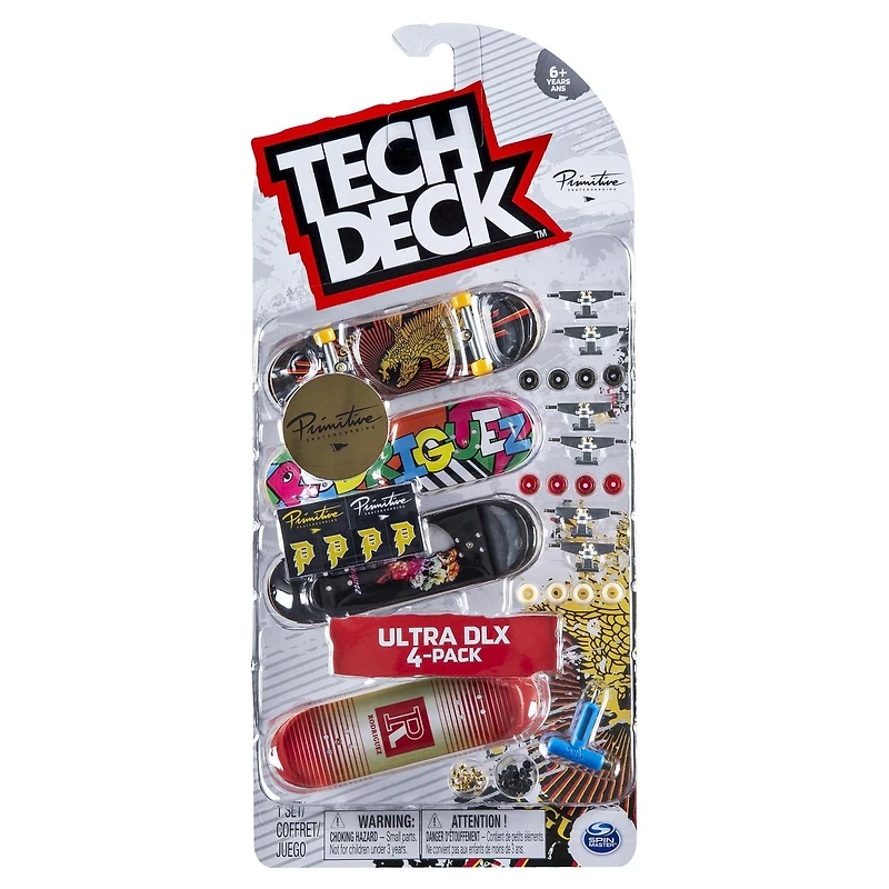 Tech Deck, 4 touches Ultra DLX (les styles varient)