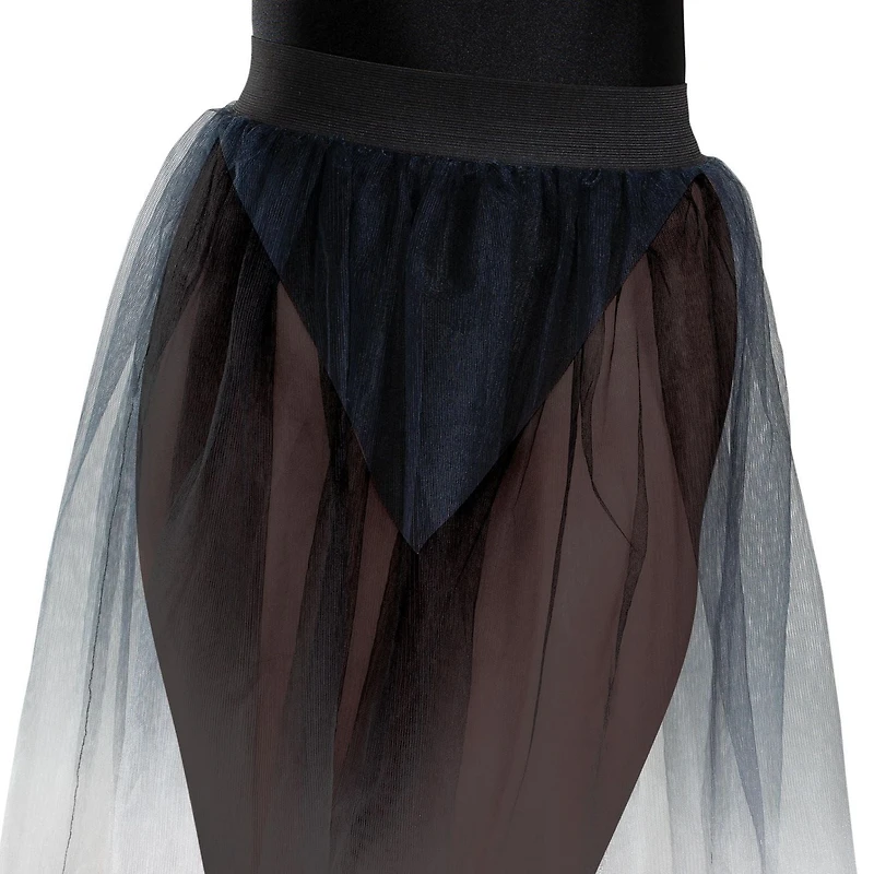 Women's Ombre Tutu Black/Silver