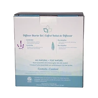 Kit de démarrage Diffuseur d'huiles essentielles de ScentSationals -Owl Diffuseur de brume et huiles