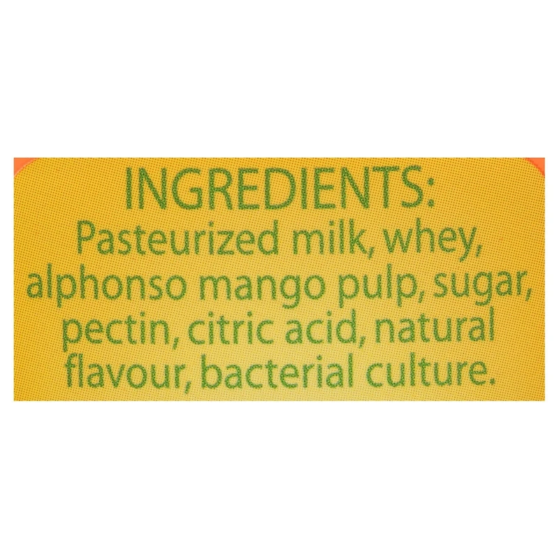 Lassi à saveur de mangue Alphonse MC Dairy à M.G. 1,6 % 1 l