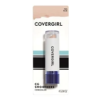 COVERGIRL Smoothers Concealer, Lightweight, infused with Ginseng, Vitamin E, Chamomile, Conditions & Moisturizes, Fragrance-Free, 100% Cruelty-Free, Concealer Stick