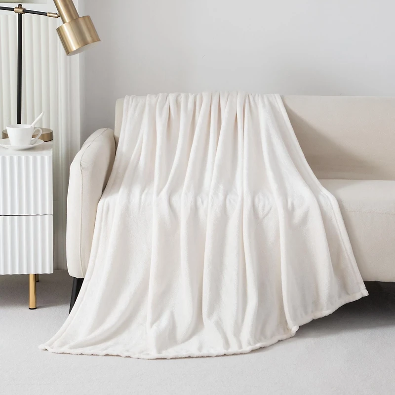 Jeté en peluche Mainstays Extra doux et douillet