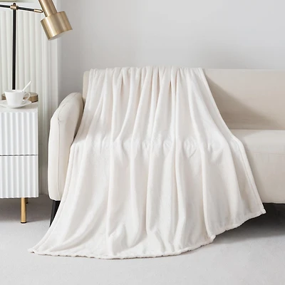 Jeté en peluche Mainstays Extra doux et douillet