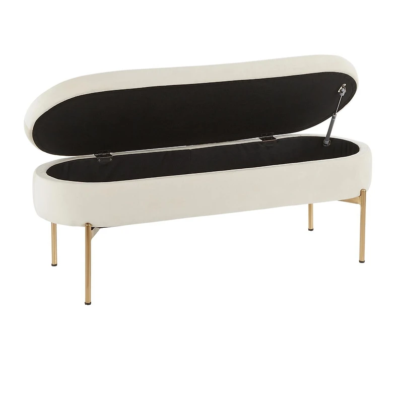 Banc de rangement Chloe de LumiSource