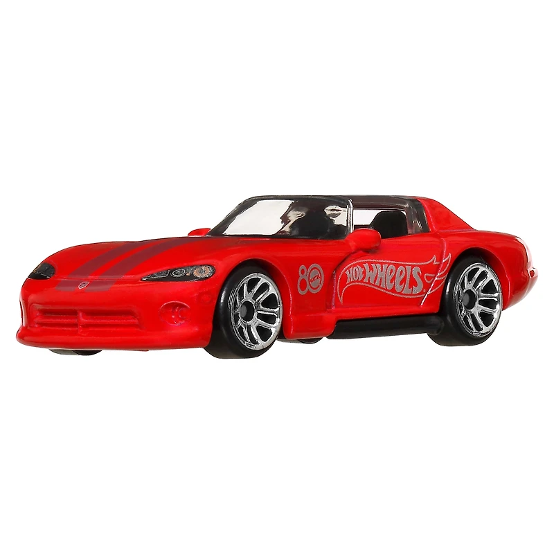 Coffret de 8 véhicules Hot Wheels série Argent 80e anniversaire de Mattel, coffret de 8 voitures-jouets et camions-jouets à l’échelle 1:64