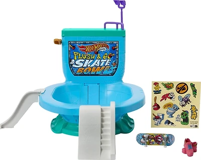 Hot Wheels Skate-Tirez la Chasse: C’est Parti!-Coffret fingerboard Âges 5Y+