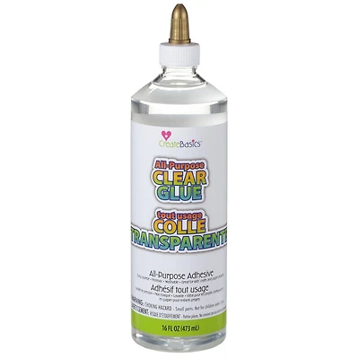 Create Basics Clear Glue, 16 Oz., Clear Glue 16oz