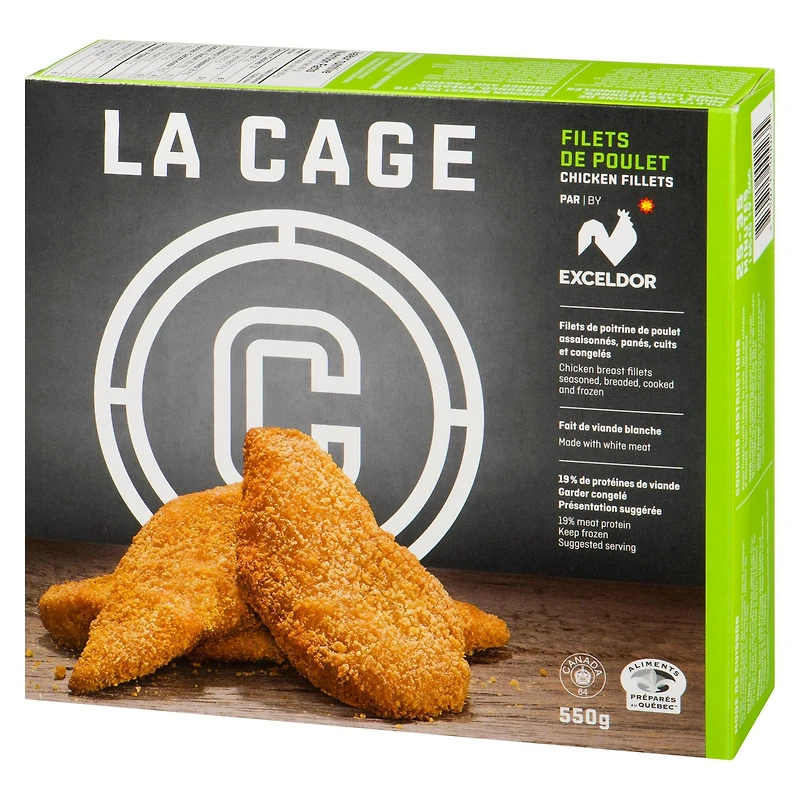 La Cage Chicken Fillets, 550 g