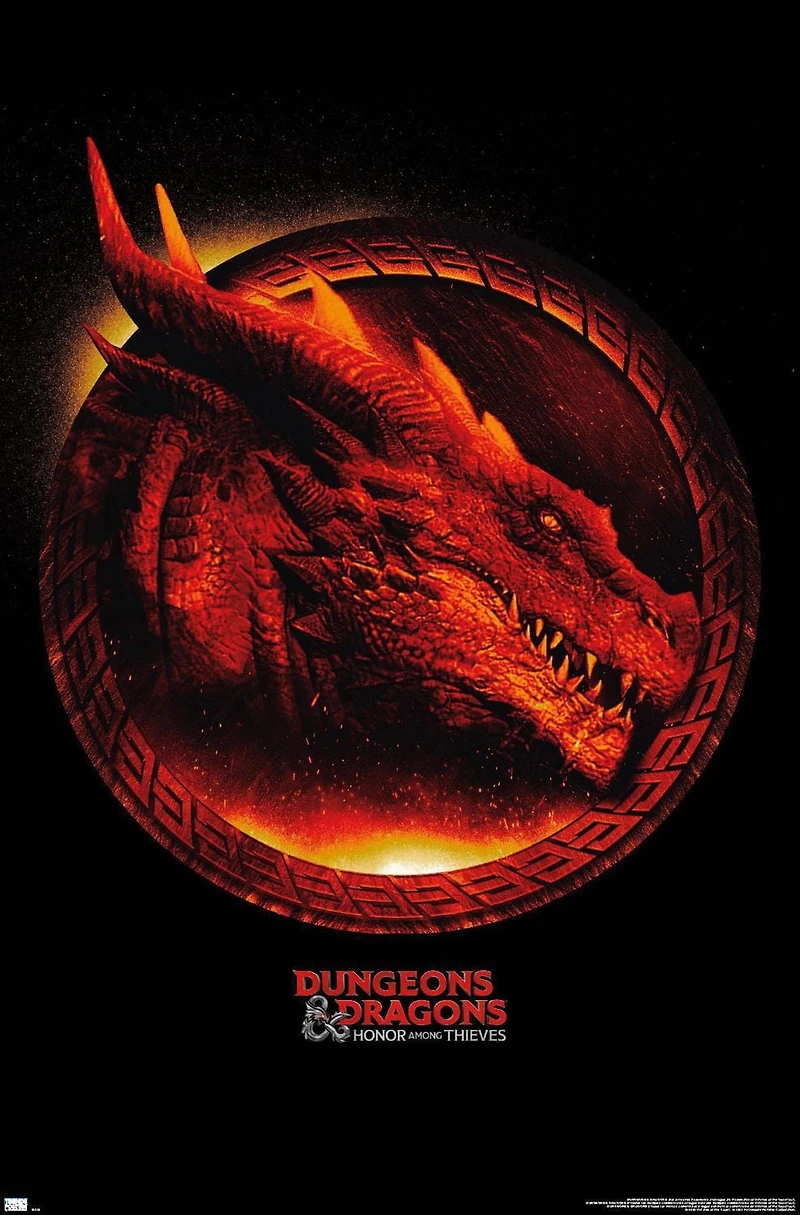 Dungeons & Dragons: Honor Among Thieves - Dragon Wall Poster, 22.375" x 34"