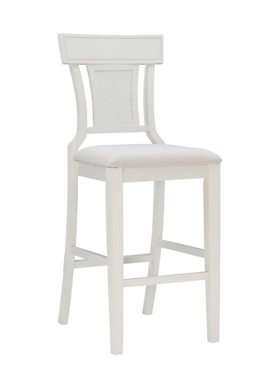 Tabouret de bar Alton, blanc