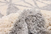 ECARPET Tapis Géométrique d'intérieur à Poils Longs, Collection Lova Ultra Douce et Pelucheuse