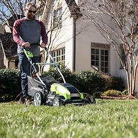 Greenworks 13A 21" 3in1 Corded Lawnmower