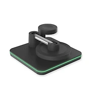 Merkury Innovations 3-in-1 Magnetic Wireless Fast Charging Station for iPhone, AirPods and Apple Watch, 3-in-1 Magnetic Wireless Charging Station