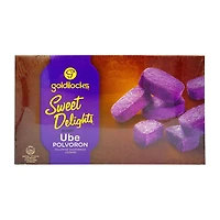 Goldilocks Polvoron Ube Philippine Baked Shortbread Cookies