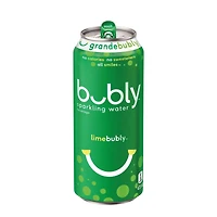 Bubly Lime Sparkling Water 473mL, Can, 473 mL