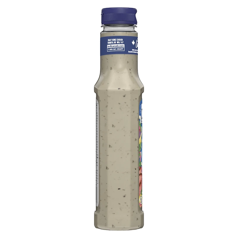 Vinaigrette Ranch Aux Grains De Poivre, Bouteille KRAFT VIN. RANCH AU POIVRE 425