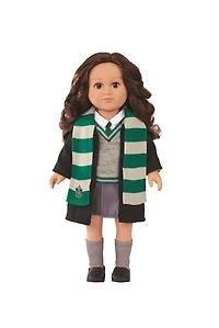 My Life As Harry Potter Slytherin Posable 18-inch Doll, Brunette Hair, Brown Eyes