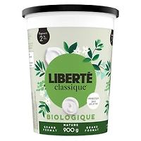 Liberté Classique Biologique Nature 2% MG Yogurt